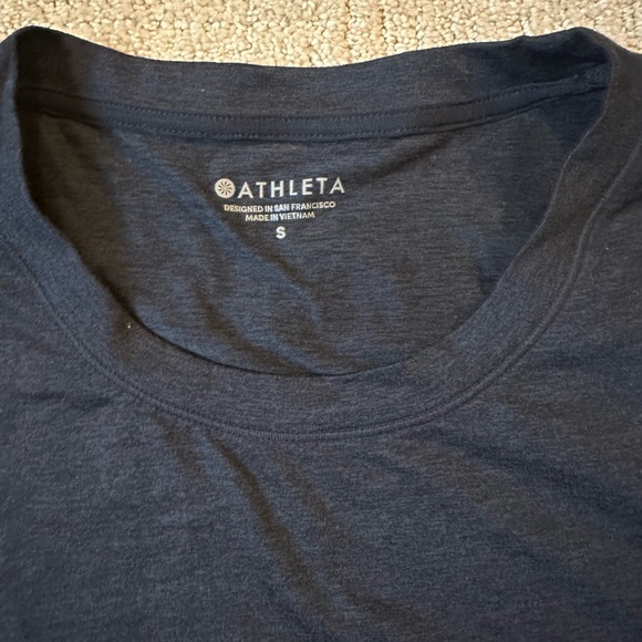 Athleta, Navy Blue top. - Picture 2 of 3